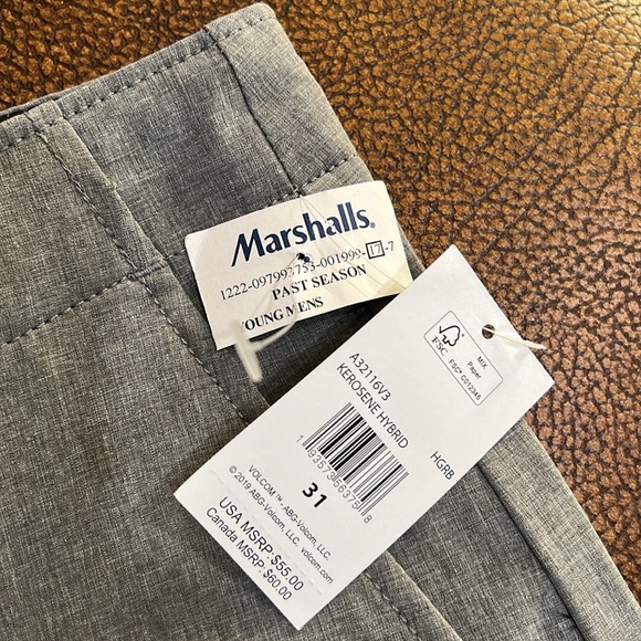 Brand New Volcom Kerosene Hybrid Performance Surf & Turf 4-Way Stretch Shorts! - Picture 5 of 8